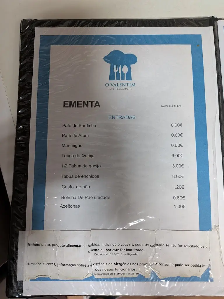 Menu_Café Restaurante Valentim_Arronches_image_1