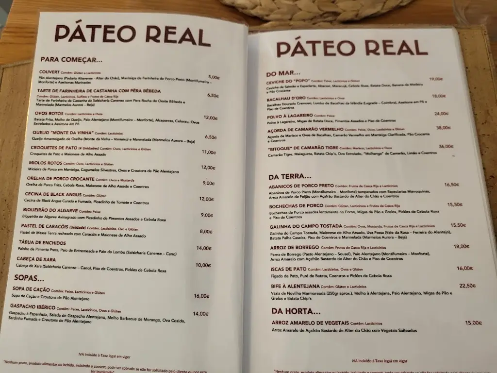 Menu_Páteo Real_Alter do Chão_immagine_2