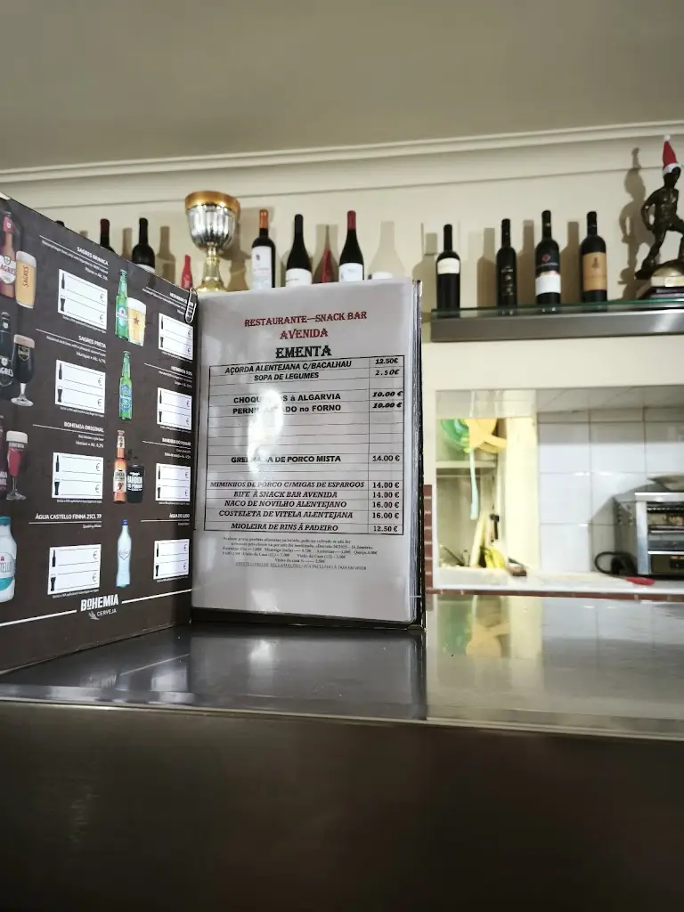 Menu_Snack-Bar Avenida_Alter do Chão_immagine_1