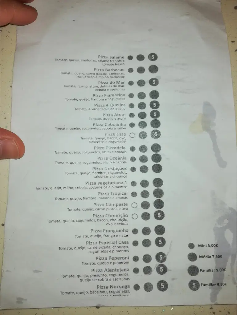 Menu_Restaurante Tony Pizza_Alter do Chão_immagine_3