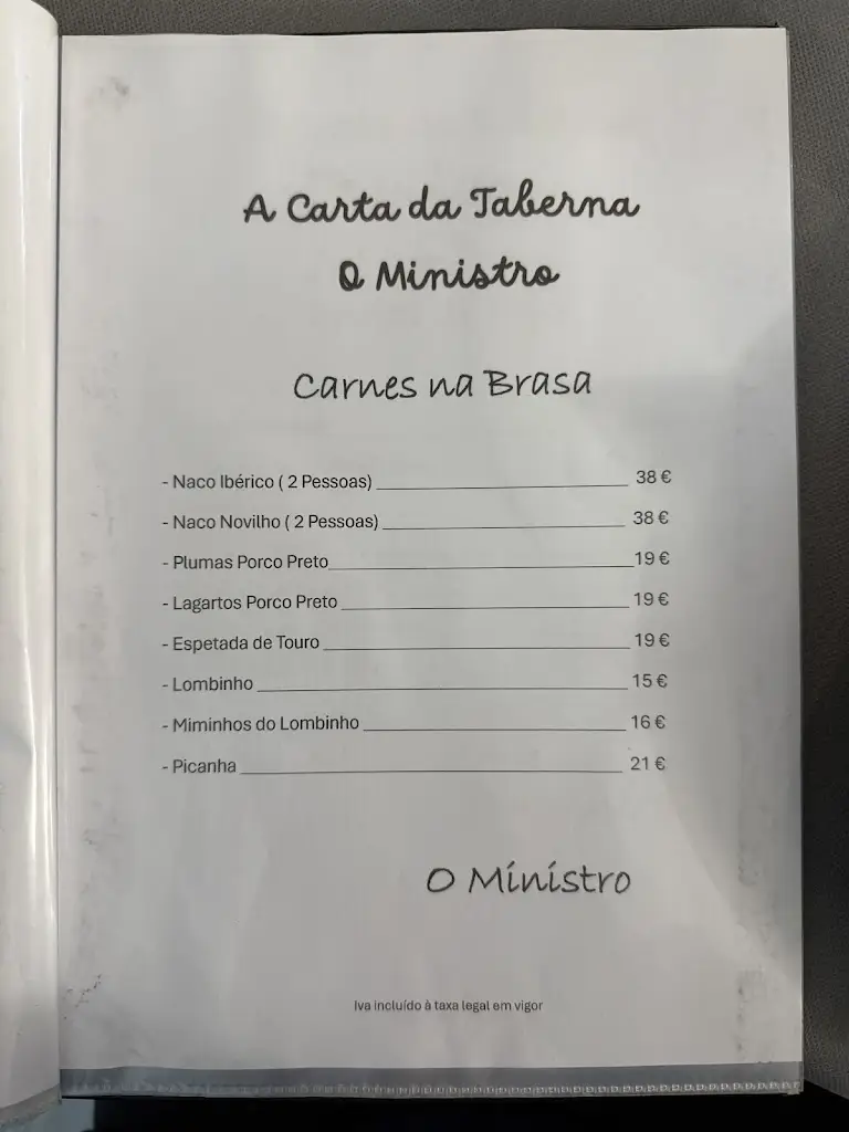 Menu_Taberna O Ministro_Campo Maior_immagine_2