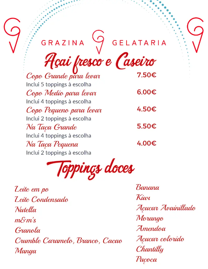 Menu_Gelataria Grazina_Campo Maior_image_1