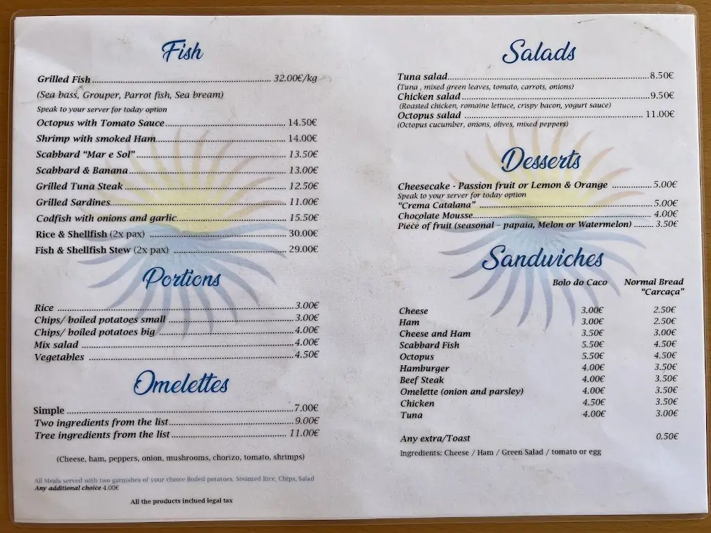 Menu_Restaurante Mar e Sol_Porto Santo_immagine_4