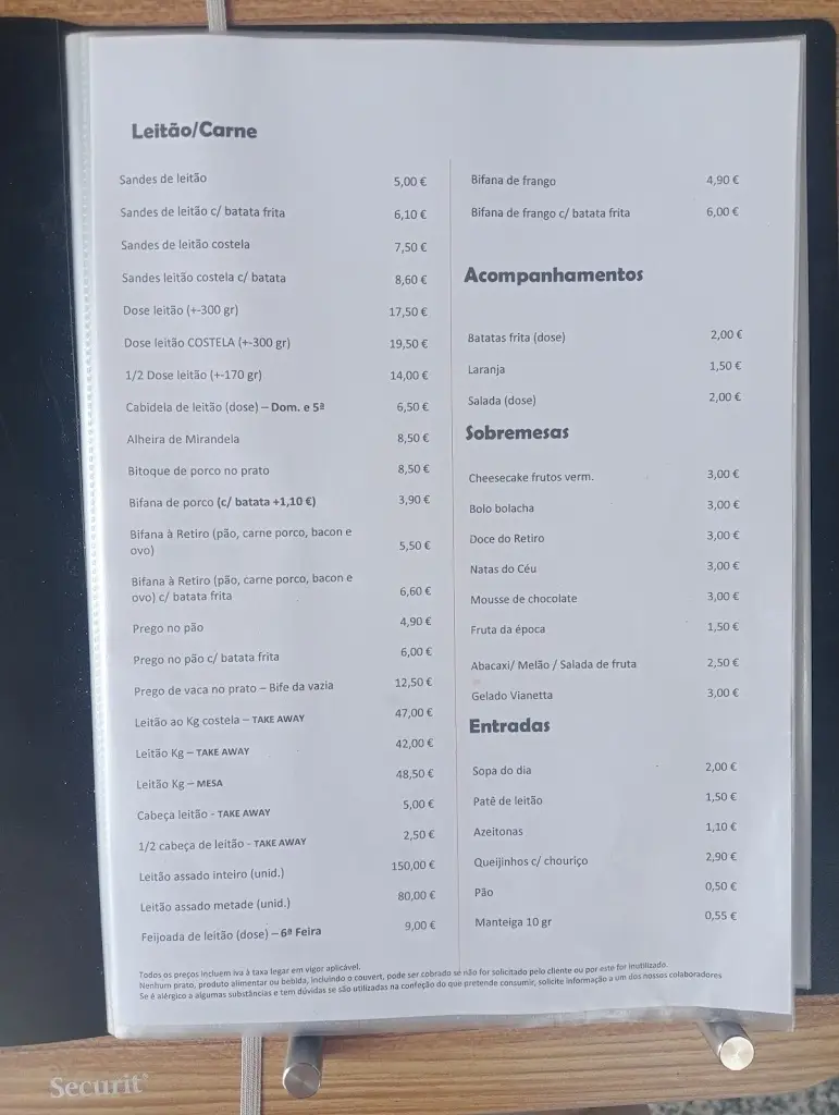 Menu_O Retiro dos Leitões •IC2_Mealhada_image_3