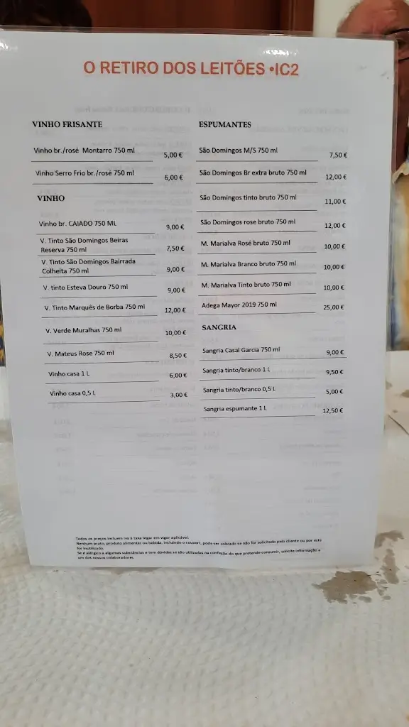 Menu_O Retiro dos Leitões •IC2_Mealhada_image_4