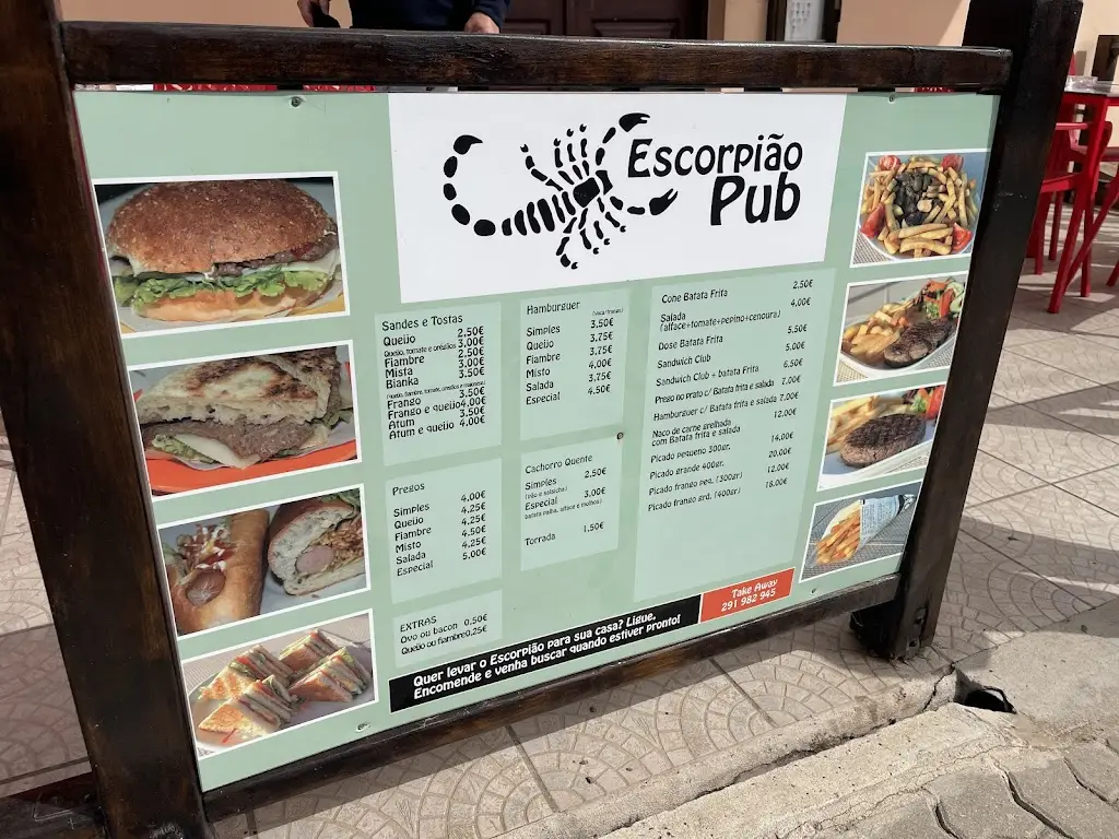 Menu_Snack Bar Escorpião_Porto Santo_immagine_3