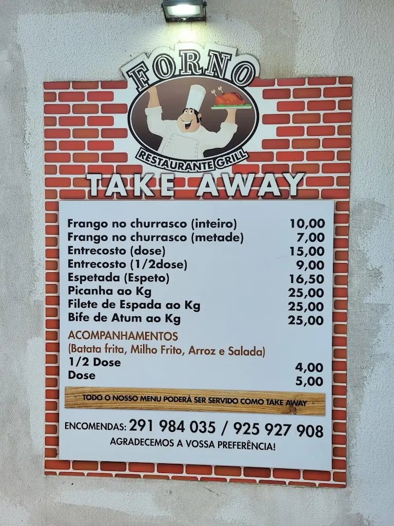 Menu_O Forno_Porto Santo_immagine_1