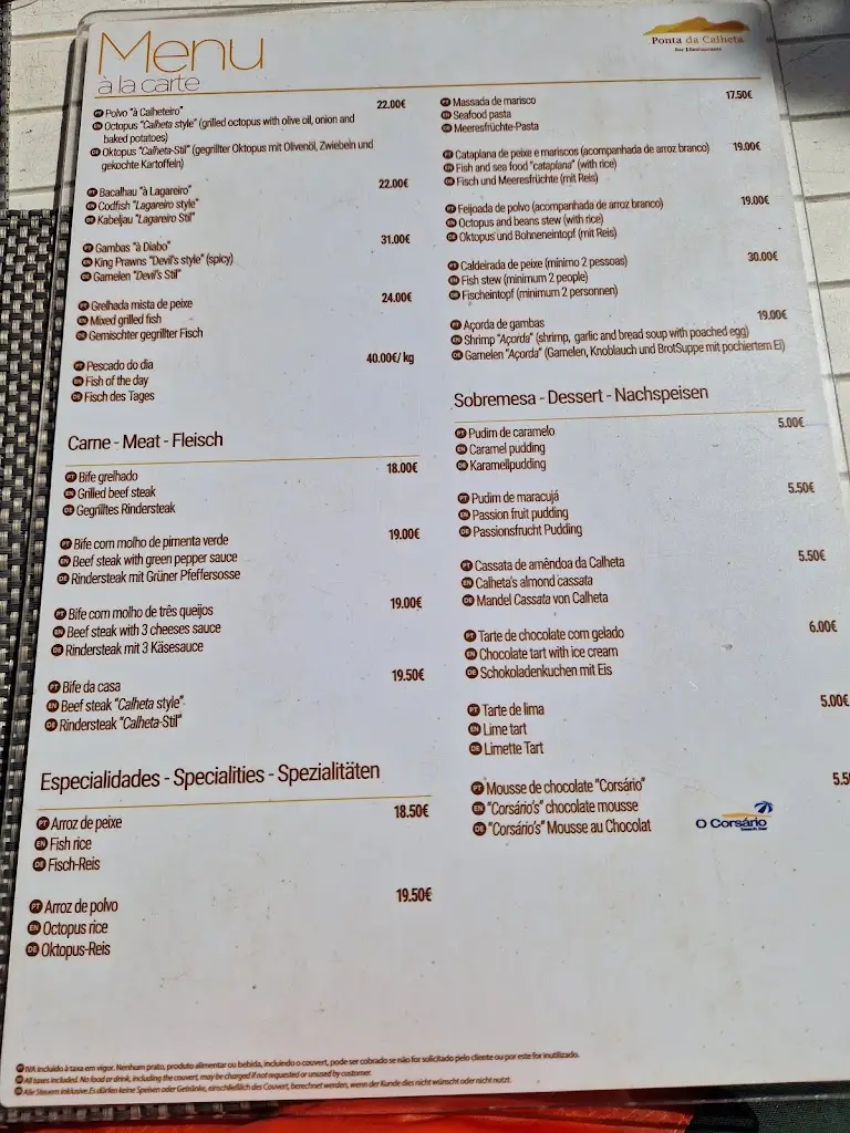 Menu_Restaurante Ponta da Calheta_Porto Santo_imagen_4