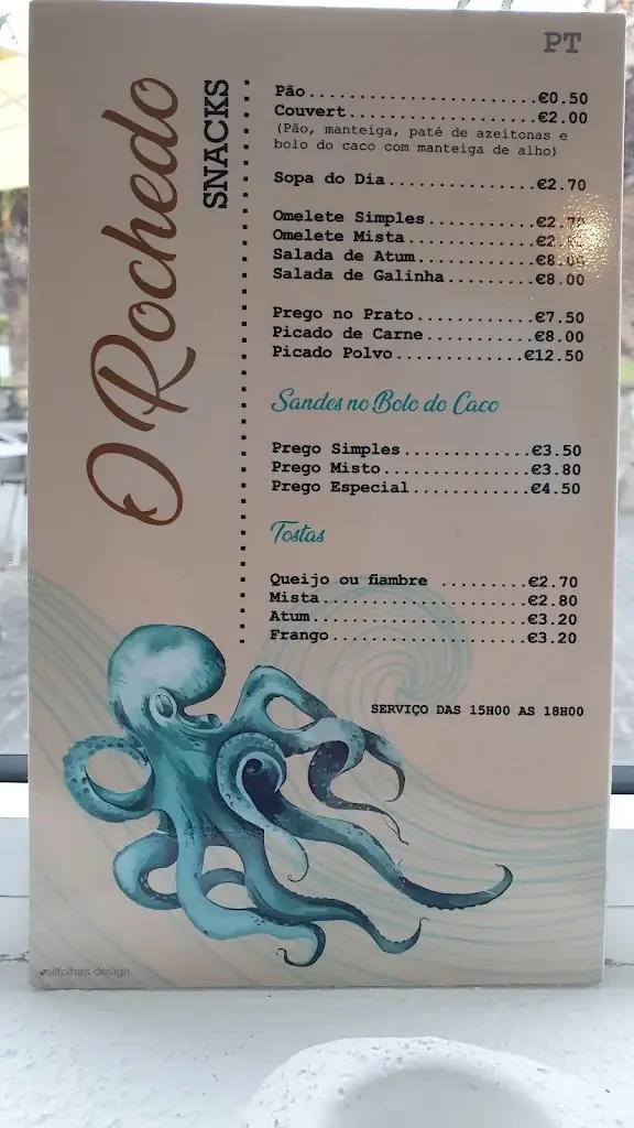 Menu_O ROCHEDO_Porto Santo_immagine_4