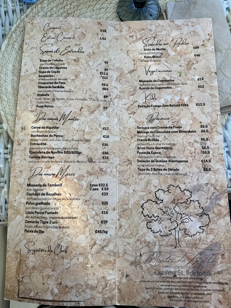 Menu_Montes de Argila_Montargil_image_1