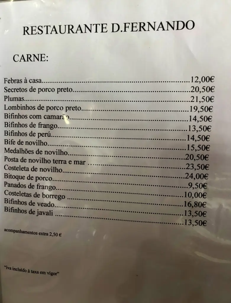 Menu_Restaurante D.Fernando_Ponte de Sor_image_2