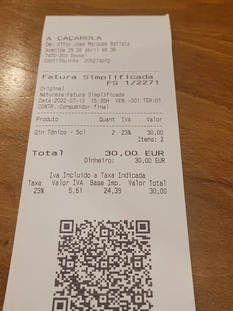 Vanesa Cirilo_Restaurante a Caçarola Twins_Sousel_recensione