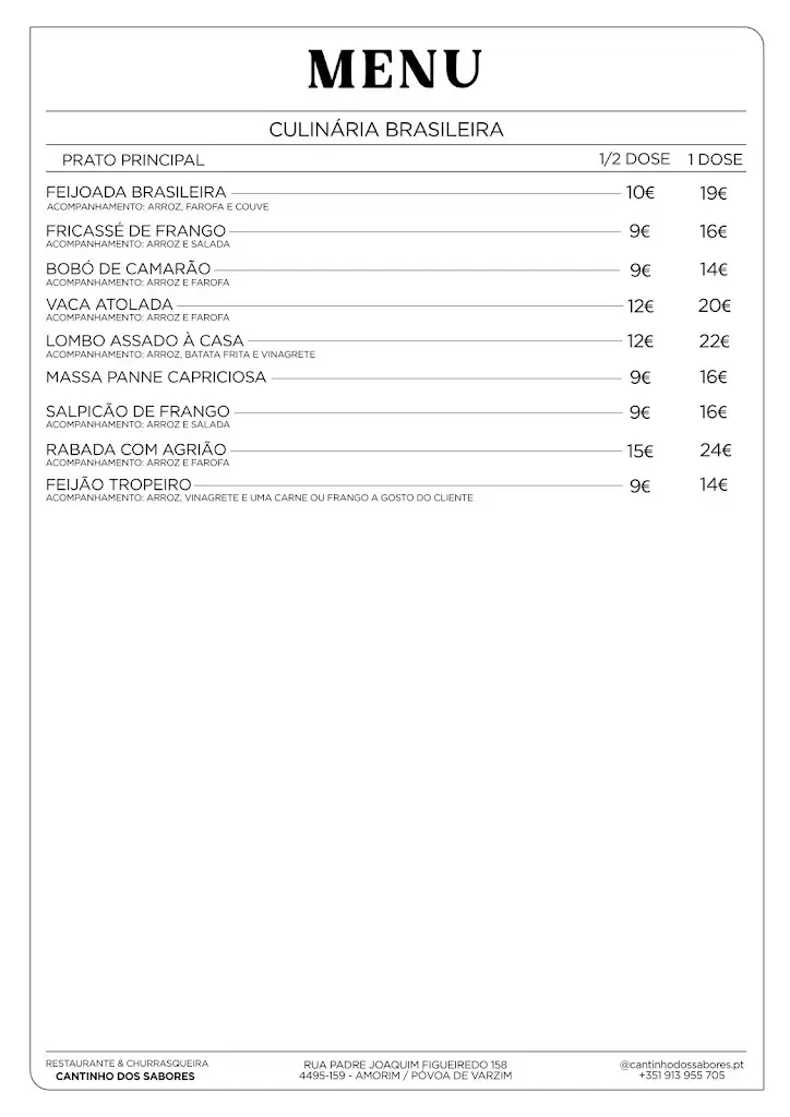 Menu_Cantinho dos Sabores Amorim_Amorim_image_3