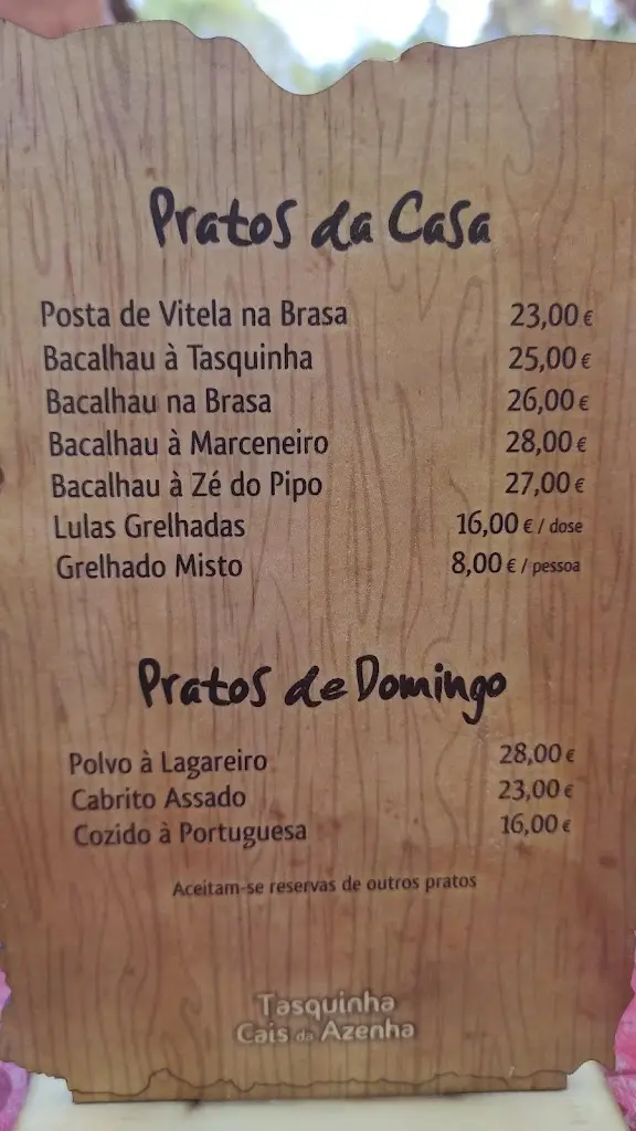 Menu_Tasquinha Cais da Azenha_Azenha_image_1