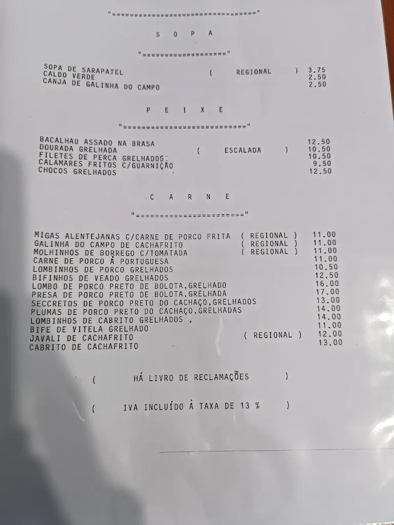 Menu_O Miguel_Castelo de Vide_image_4