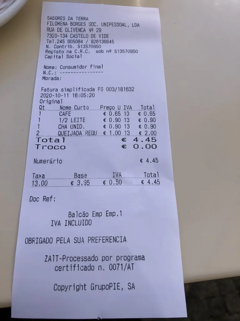 Jose Manuel Molina Cerezo_Sabores da Terra_Castelo de Vide_Bewertung