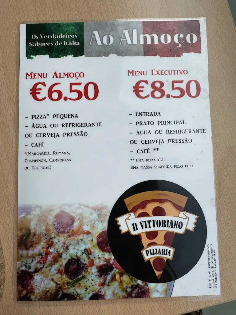 Menu_Il Vittoriano Pizzaria - Águas Santas, Maia_Águas Santas_image_2
