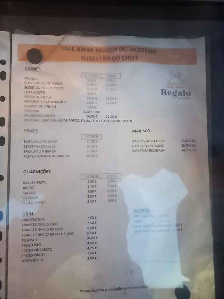 Menu_Regalo do Mosteiro - Take Away_Águas Santas_imagen_1