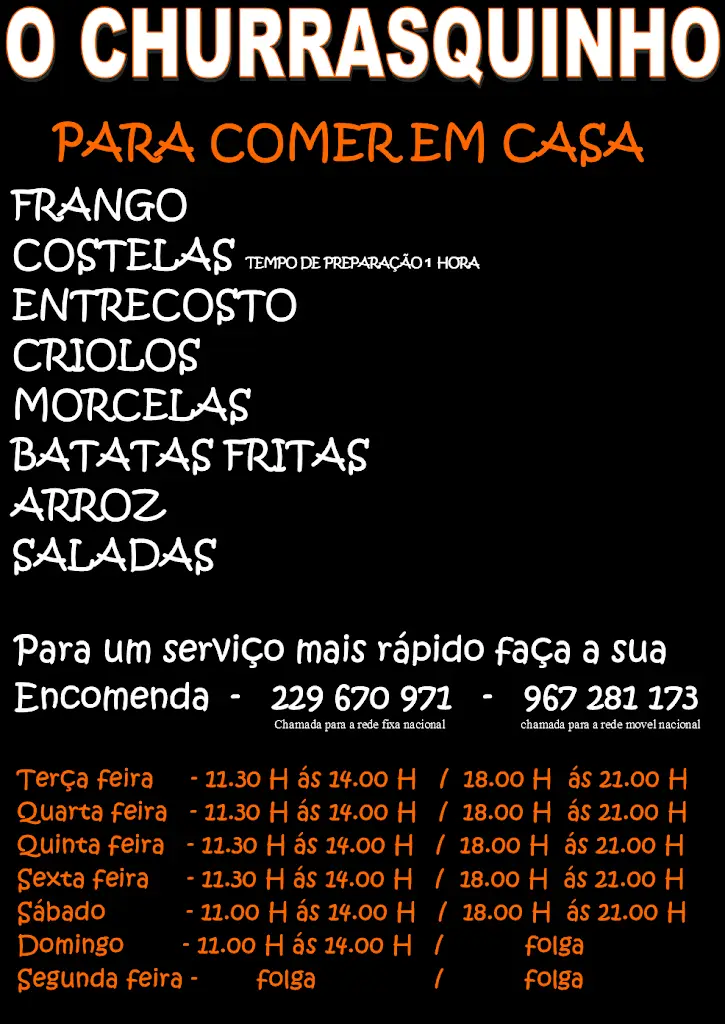 Menu_O Churrasquinho_Alfena_immagine_2