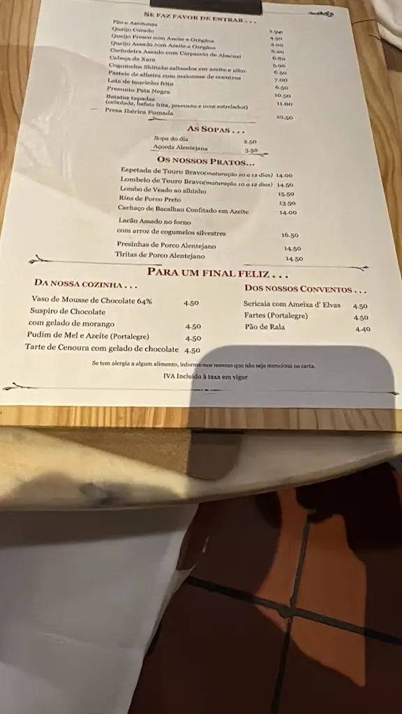 Menu_Solar do Forcado_Portalegre_image_2