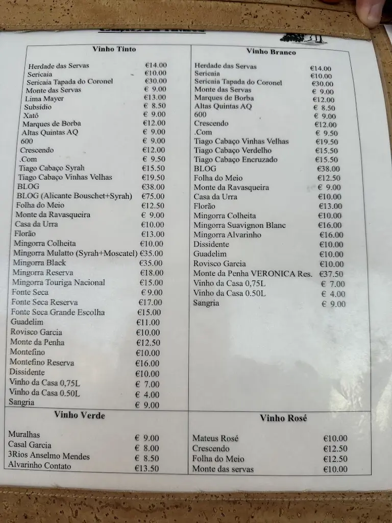 Menu_Cervejaria Santos_Portalegre_imagen_4