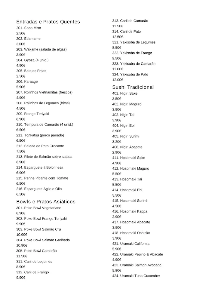 Menu_Hibana Bistro Sushi Bar_Portalegre_immagine_3