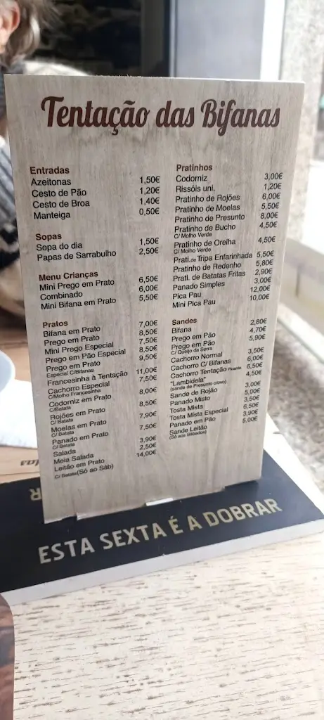 Menu_Tentação das Bifanas_Baguim do Monte_immagine_1