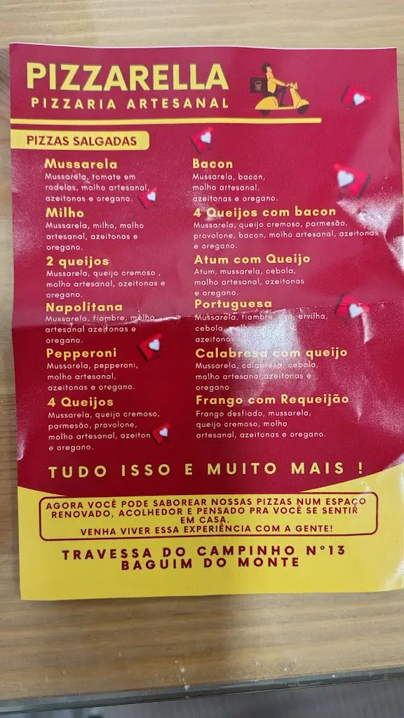 Menu_Pizzarella_Baguim do Monte_image_1