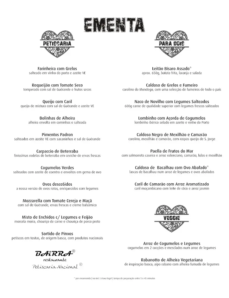 Menu_Restaurante Bairra_Canidelo_imagen_4