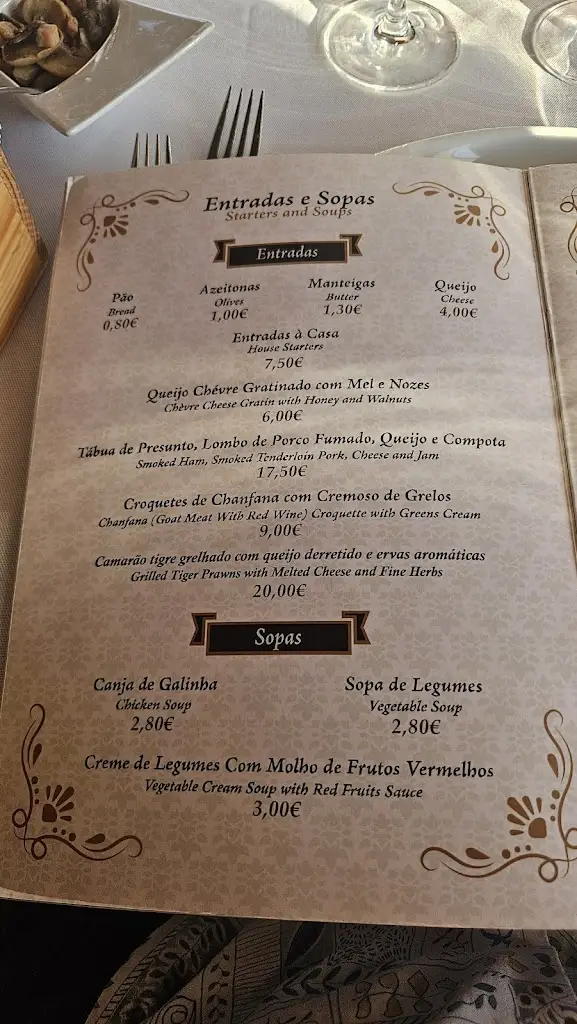 Menu_A Estrela da Mó_Milheirós de Poiares_imagen_4