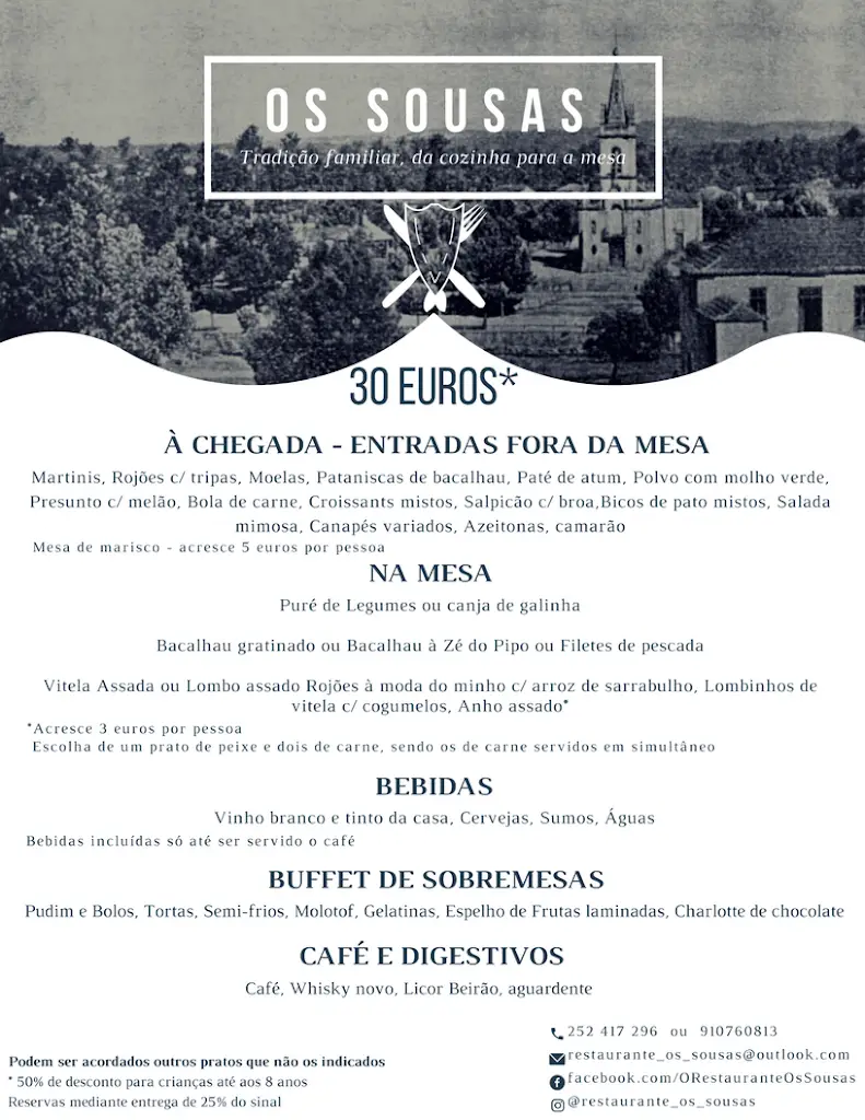 Menu_Restaurante Os Sousas_Bougado_immagine_2