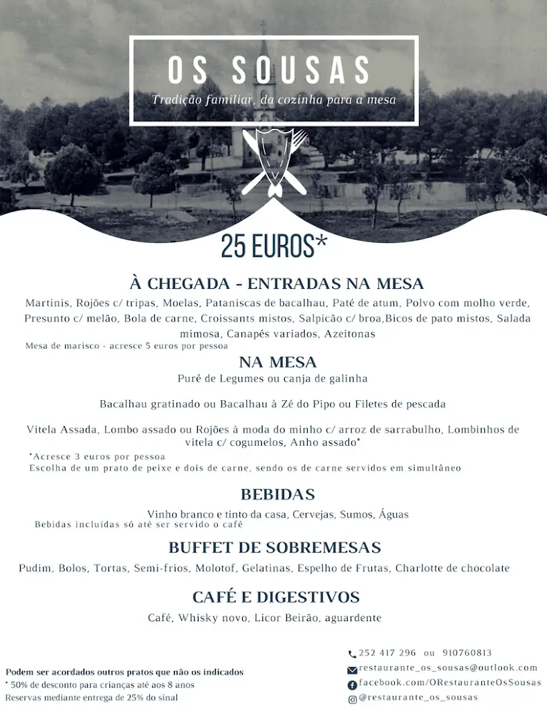 Menu_Restaurante Os Sousas_Bougado_immagine_3