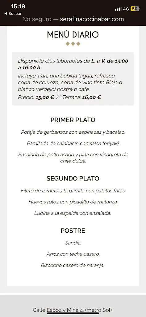 Menu_Terra Mar_Milheirós de Poiares_immagine_1