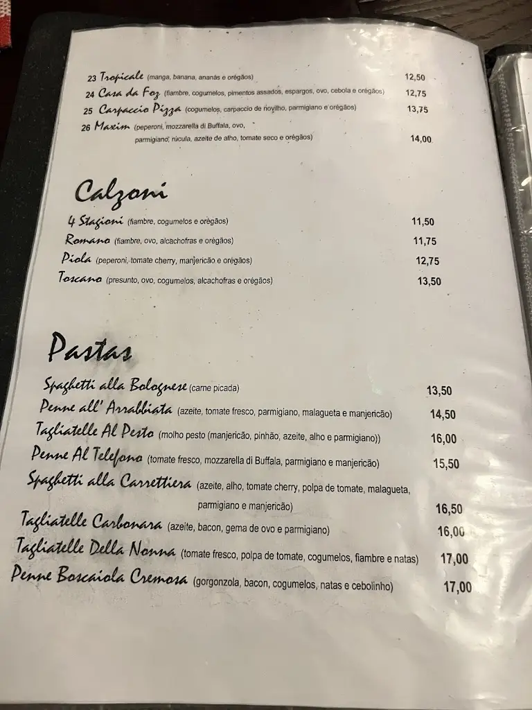 Menu_Casa da Foz_Foz do Douro_image_1