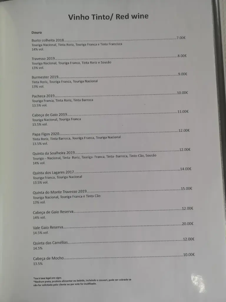 Menu_A Casa Restaurante_Baião_image_4