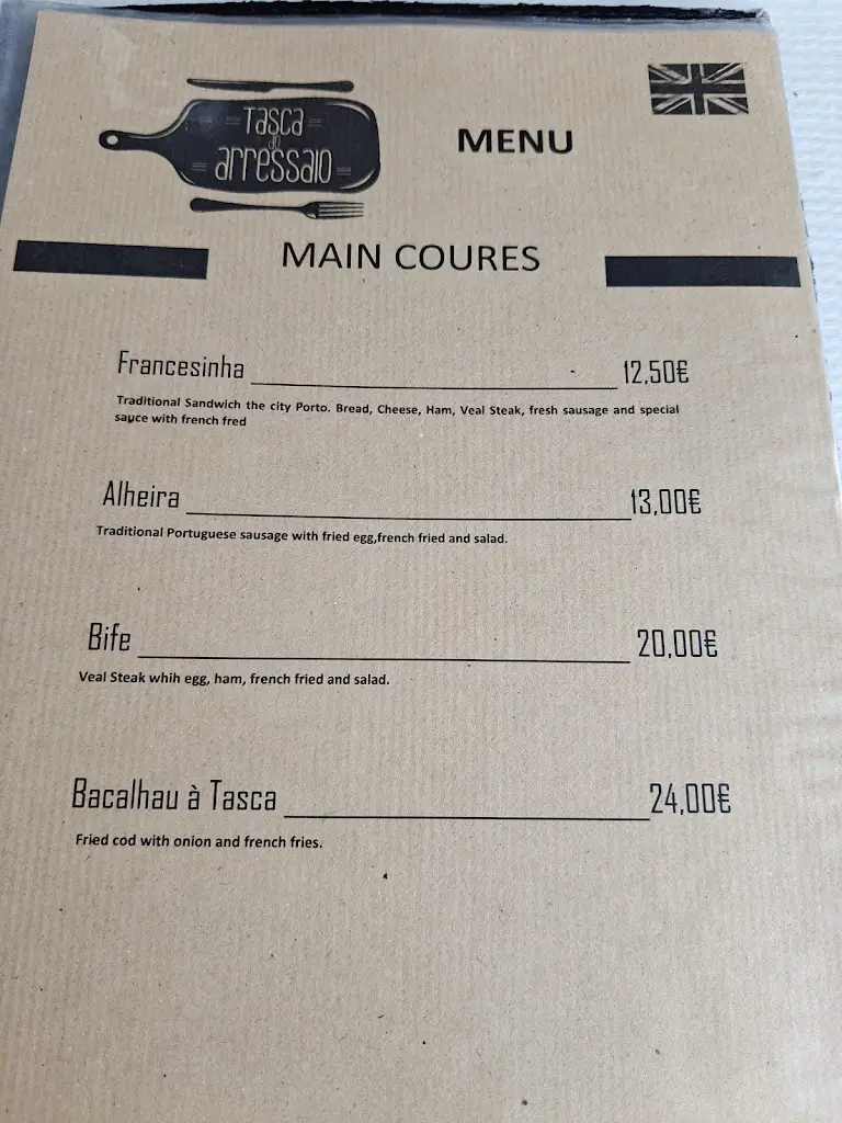 Menu_Tasca do Arressaio_Baião_imagen_1