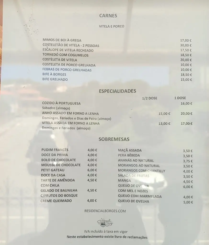 Menu_Pensao Borges_Baião_immagine_3