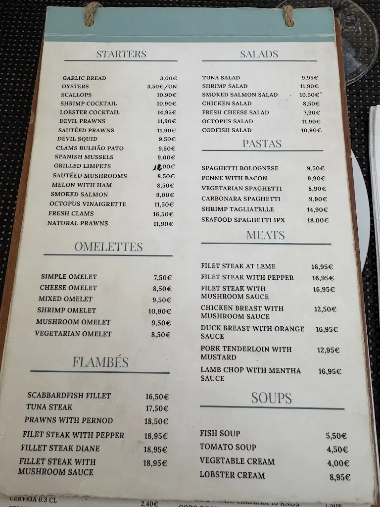 Menu_Leme Marisqueira_Calheta de São Jorge_immagine_4