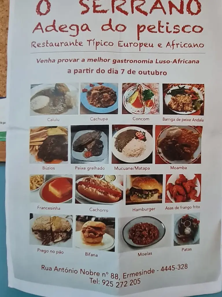 Menu_Restaurante O Serrano_Ermesinde_immagine_3