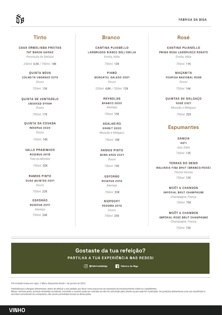 Menu_Fábrica da Biga_Lousada_immagine_2