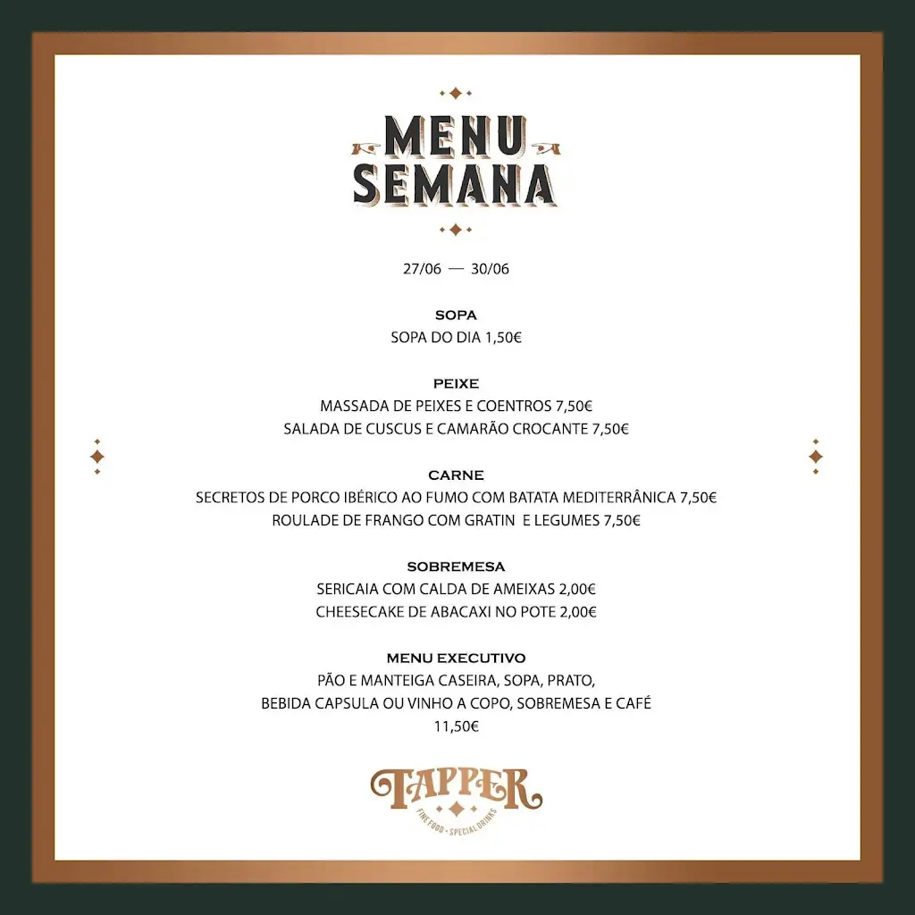 Menu_Tapper Fine Food Special Drinks_Carvalhosa_immagine_3