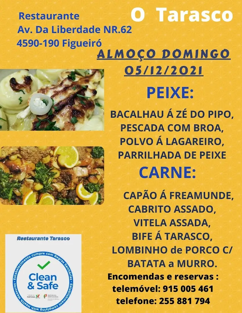 Menu_Restaurante O Tarasco_Carvalhosa_immagine_3