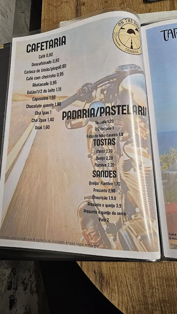 Menu_On the Road_Salreu_immagine_1