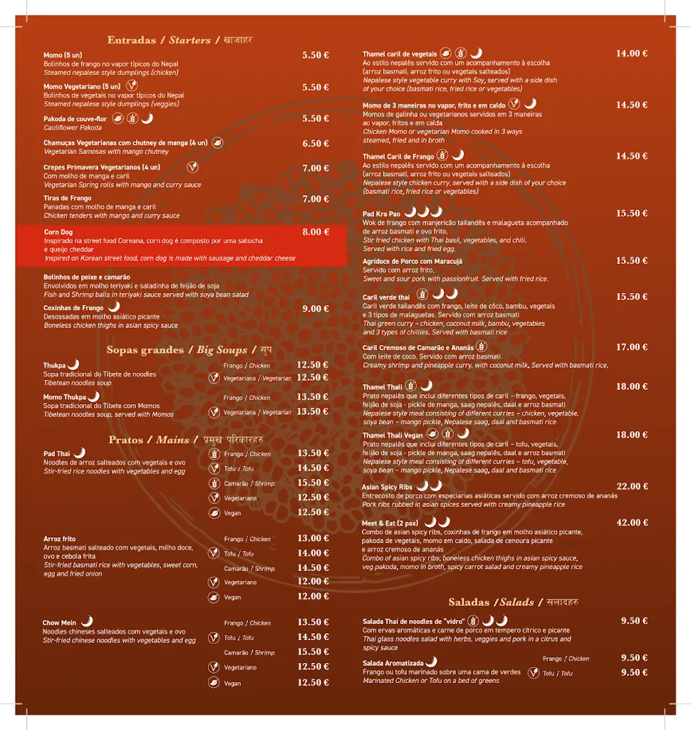 Menu_Thamel Restaurant Porto_Carvalhosa_immagine_1