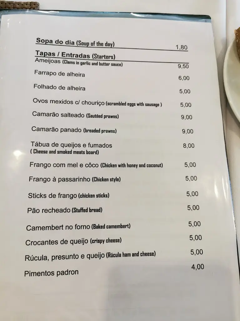Menu_Areia Restaurante_Carvalhosa_image_2