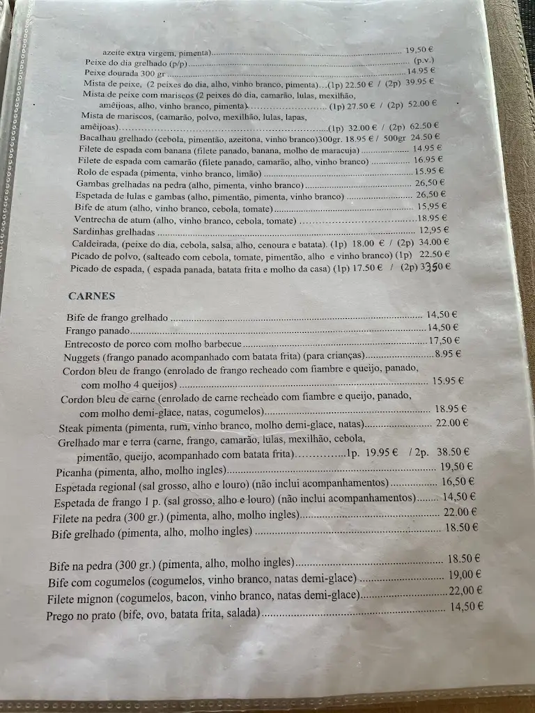 Menu_Marina Azul Restaurante_Calheta de São Jorge_image_2