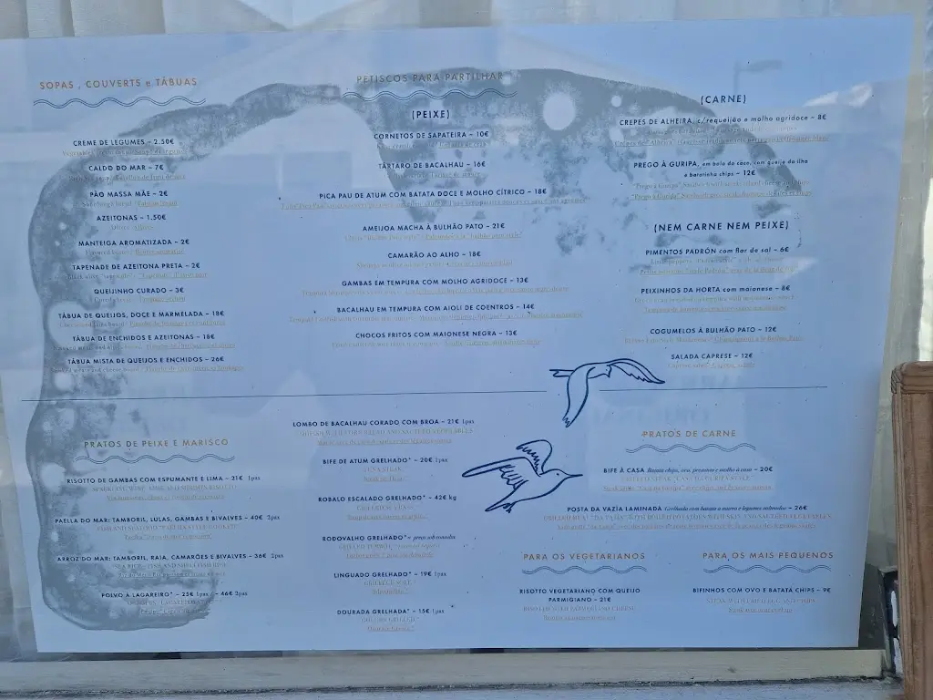 Menu_Restaurante Casa Da Guripa_Lavra_immagine_1