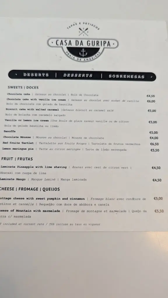 Menu_Restaurante Casa Da Guripa_Lavra_immagine_2
