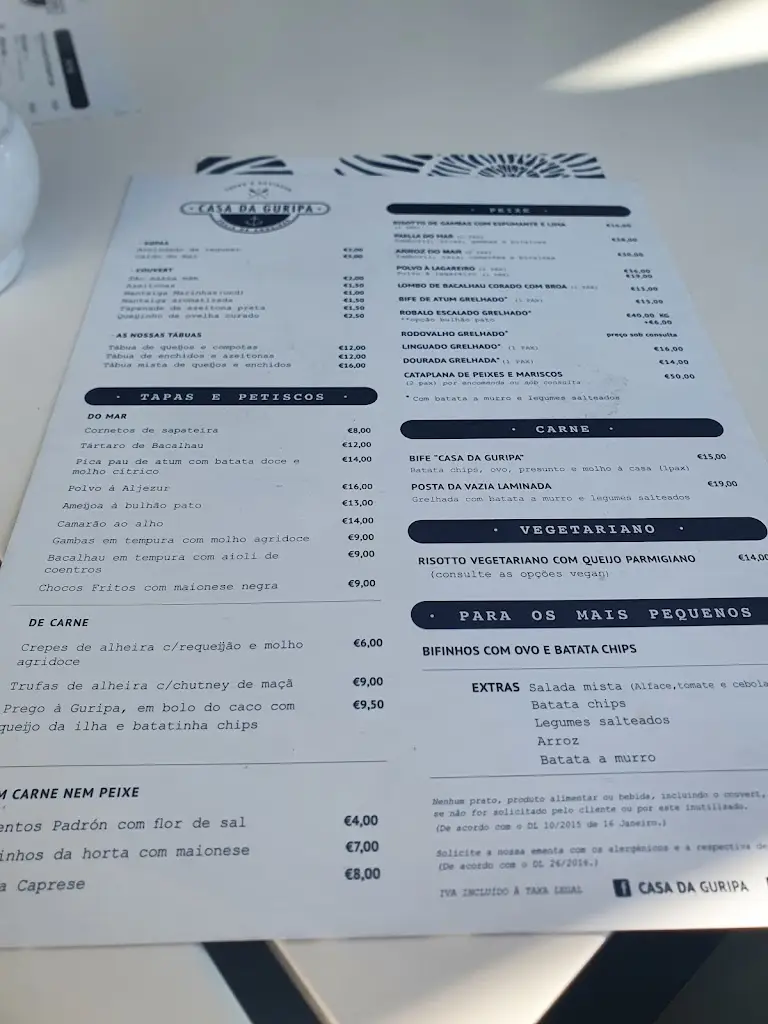 Menu_Restaurante Casa Da Guripa_Lavra_immagine_3