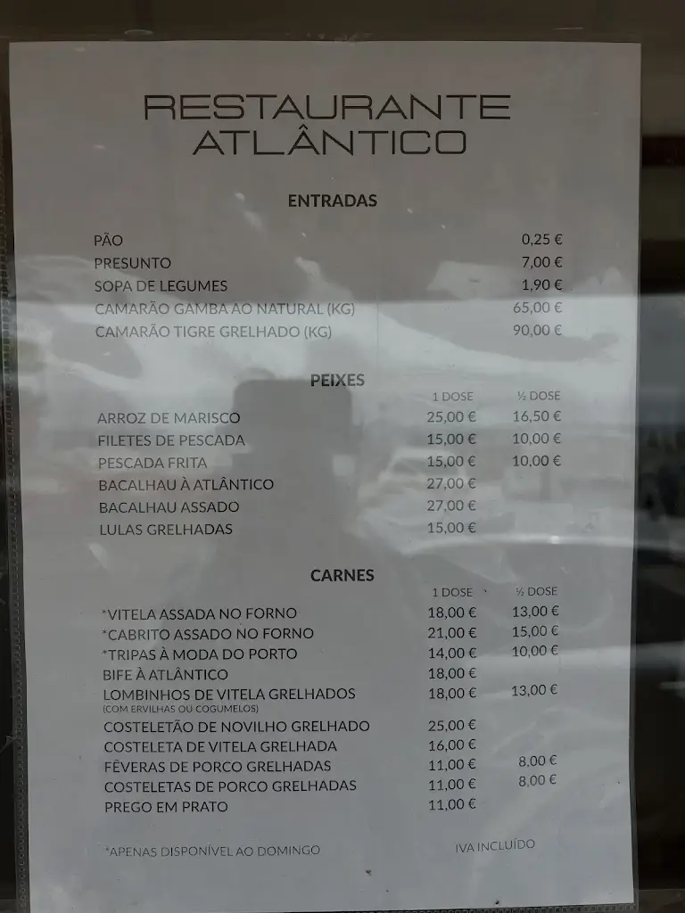 Menu_Restaurante Atlântico_Lavra_immagine_1